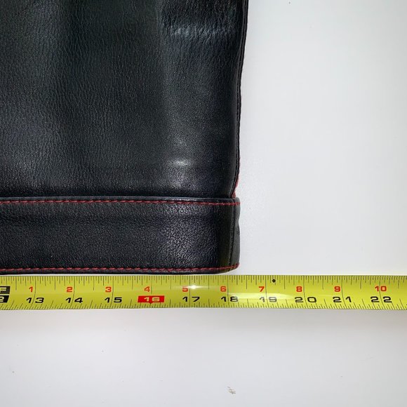 Black Leather Vest for Men - Picture 10 of 16